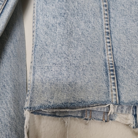 LOVERS + FRIENDS Distressed Jean Jacket - Picture 10 of 16